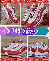 Nike AirMax 97 x Supreme 43 кроссовки и кеды хорошее качество хорошее качество Размер 43
