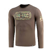 M-Tac футболка Logo довгий рукав Dark Olive 2XL