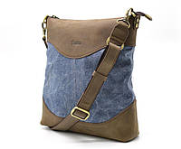 Мужская сумка, микс парусина+кожа RK-1807-4lx бренда TARWA