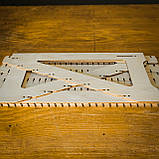 Розбірна підставка для сережок на 7 ярусів. Органайзер для біжутерії, фото 8