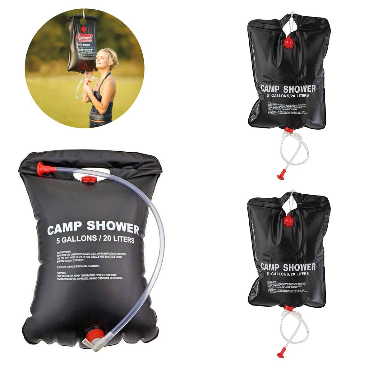Комплект туристичних душів Camp Shower 20 літрів переносний для кемпінгу дачі гігієни на природі