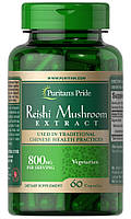 Грибной комплекс Puritan's Pride Reishi Mushroom Extract 60 Caps ZZ, код: 7619300