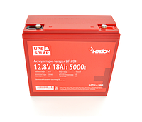 Литий-железо-фосфатный аккумулятор Merlion LiFePO4 12.8V 18AH (4S3P/BMS-20A), (181x77x168) for UPS