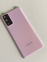 Задняя крышка Samsung Galaxy S20 FE G780F со стеклом камеры, цвет Лавандовый (Cloud Lavender)