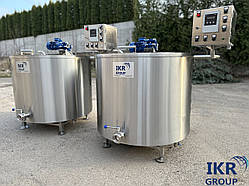 Пастеризатор молока 600 літрів. Ванна тривалої пастеризації ВДП 600