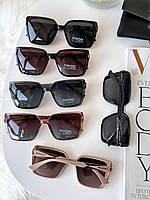 Роскошные очки солнцезащитные женские POLARIZED в квадратной оправе, Микс цветов