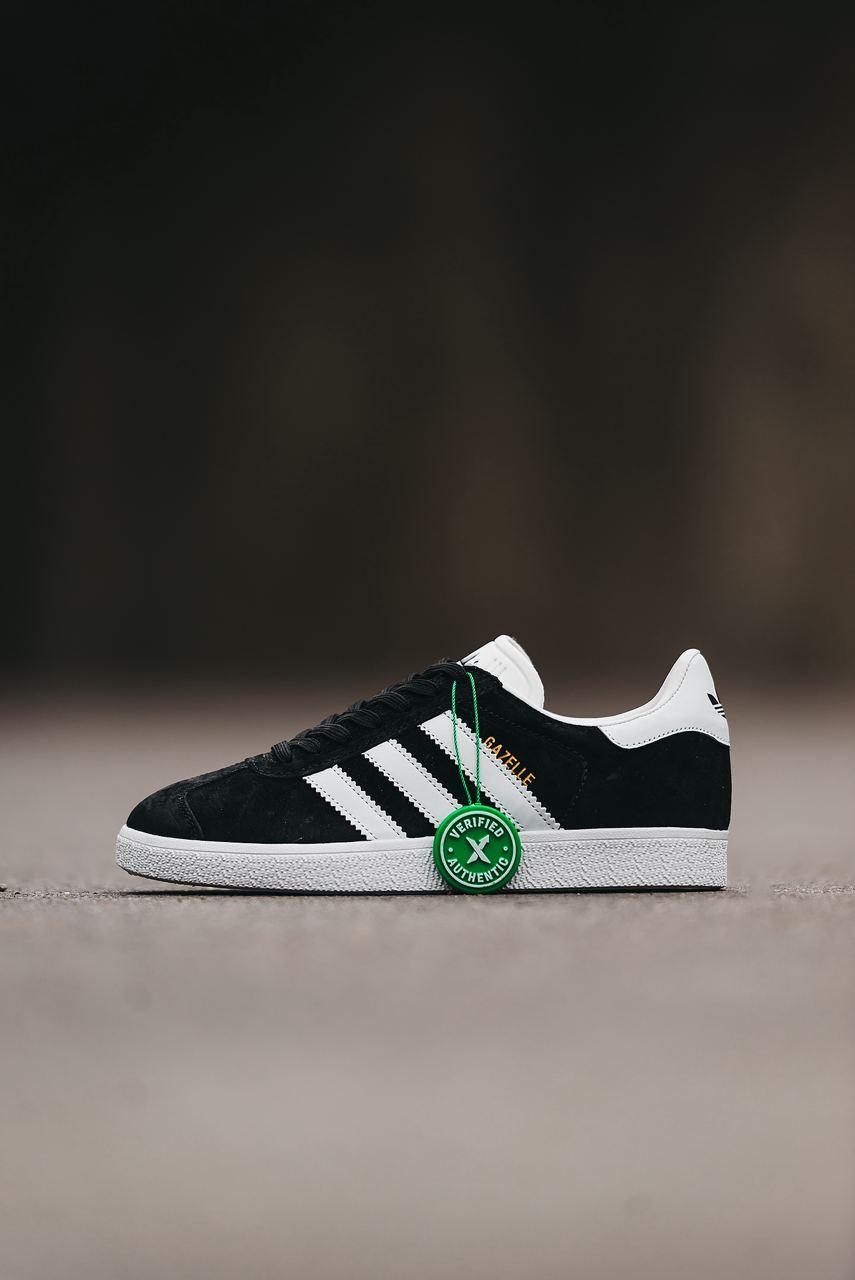 Чоловічі Кросівки Adidas Gazelle Black White / Адідас Газелі