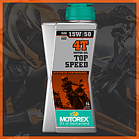 Масло моторное Motorex Top Speed 4T 15W/50 1л