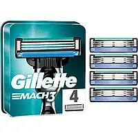 Сменные кассеты Gillette Mach 3 (4шт.)