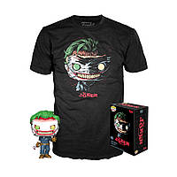 Фигурка Фанко Поп Funko Pop ДС DC Джокер Joker 10 см №273 (+футболка)