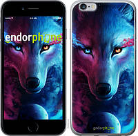 Силиконовый чехол Endorphone на iPhone 6s Plus Арт-волк (3999u-91-26985) KS, код: 1711934