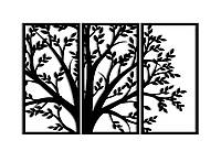 Декоративне панно Декор Карпаты на стіну Дерево Гарне pn122 92х65 см KS, код: 6992872