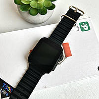 Умные часы Смарт часы Smart Watch T500 Ultra с сенсорным экраном и пульсометром голосовой вызов Черный