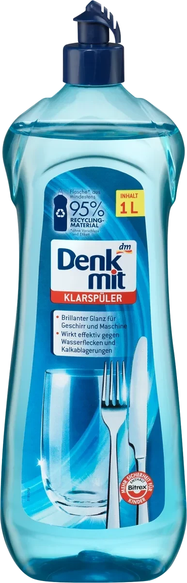 Ополіскувач для посудомийки Denkmit  1L, фото 1