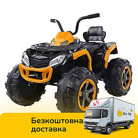 Дитячий квадроцикл (2 мотори по 35W, МР3) Baby Tilly T-7318 EVA ORANGE Помаранчевий | Акція до 31.03