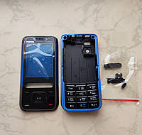 Корпус Nokia 5610 (AAA)(Black Blue)(полный комплект)