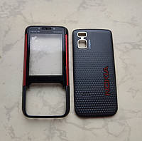 Корпус Nokia 5610 (AAA)(Black Red)(панель , крышка)