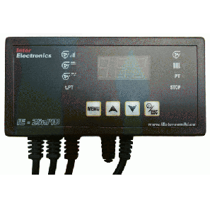 Автоматика для твердопаливного котла Inter Electronics IE-25nPID (на 1 насос і 1 турбіну), фото 1