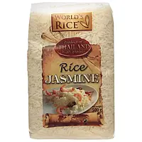 Рис Жасмин в пакетиках 5х80 ТМ Worlds Rice 5 х 80 г