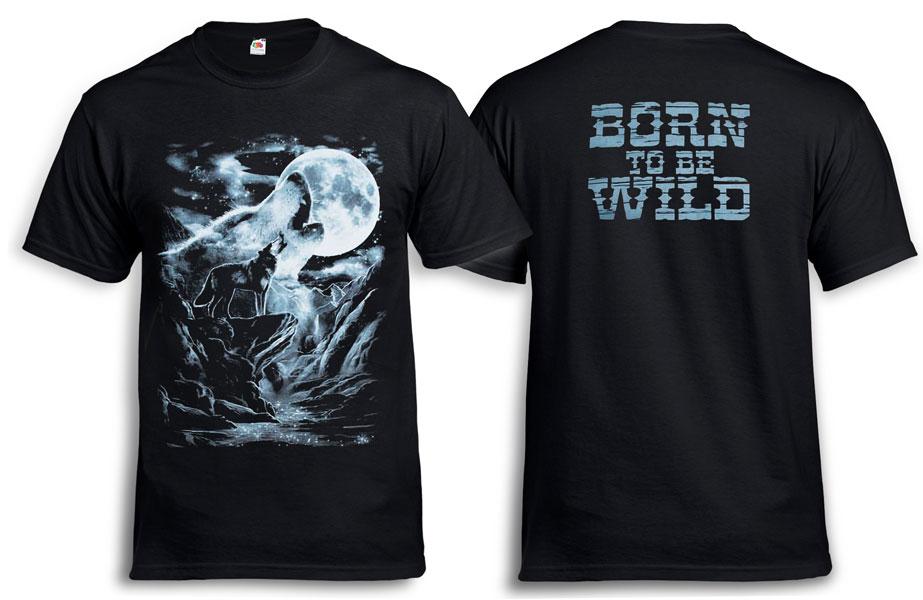Футболка ВОВКИ НА МІСЯЦЬ