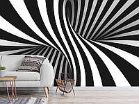 Самоклеющиеся плёнка Oracal для дома на стену "Илюзия" , над кроватью 3д обои в спальню