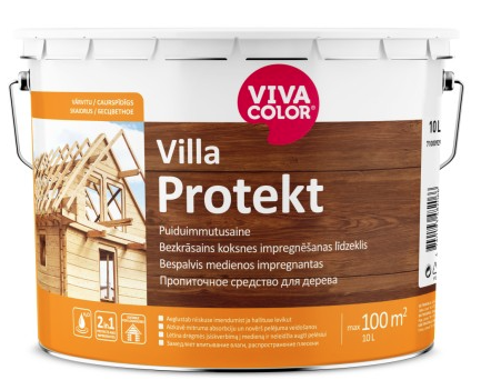 Ґрунтуючий засіб для деревини VivaColor Villa Protekt 1л