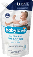 Babylove Baby Kopf bis Fuß Waschgel Nachfüllpack Очищающий детский гель с ромашкой и пантенолом Запаска 500 мл