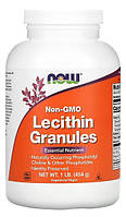 Лецитин соєвий у гранулах 454г (США) NOW Soy Lecithin Granules