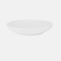 Супова порцелянова тарілка 23 см біла Imola