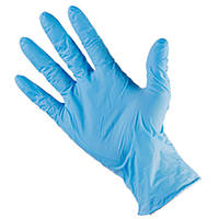 Перчатки нитриловые, голубые, размер L (100шт/50пар)