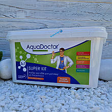 Набір хімії для басейну AquaDoctor Super Kit 5 в 1 для каркасного та надувного басейну