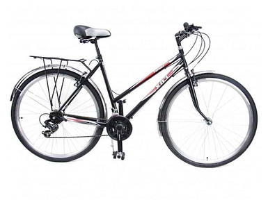 Велосипед дорожний 21 шв. вiдкр.рама Турист 28 2821WD чорний 111-471 ТМ ХВЗ FG