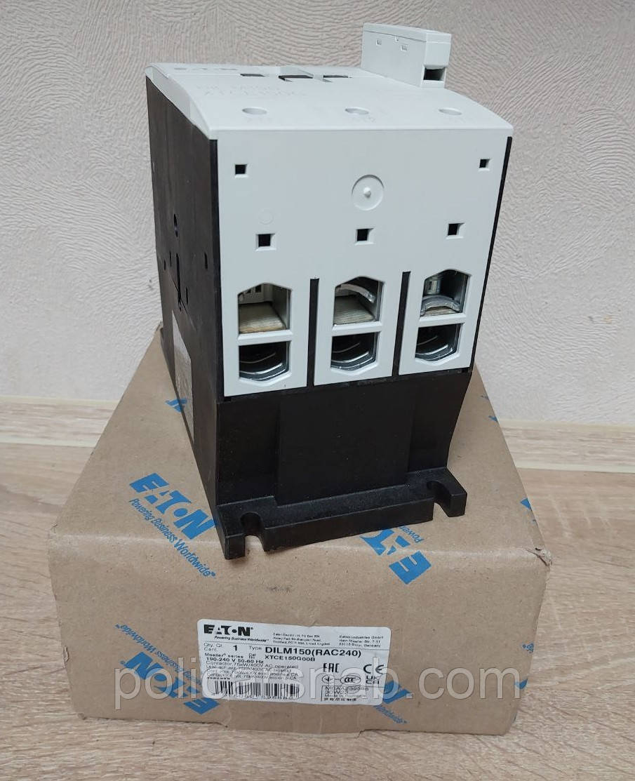 Контактор DILM150(RAC240) XTCE150G EATON ELECTRIC 150A