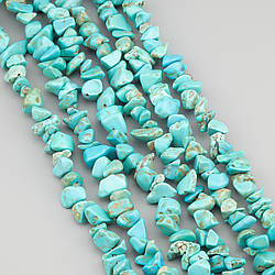 Бірюза сколи крихта з каменю 5-10 мм +-80 см 1 шт.