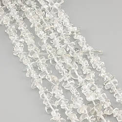 Гірський кришталь сколи крихта з каменю 5-10 мм +-80 см 1 шт.