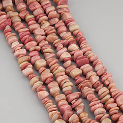 Родоніт сколи крихта з каменю 5-10 мм +-80 см 1 шт.