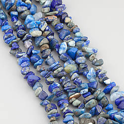 Лазурит сколи крихта з каменю 5-10 мм +-80 см 1 шт.