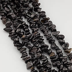 Обсидіан сколи крихта з каменю 5-10 мм +-80 см 1 шт.