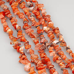 Сердолік сколи крихта з каменю 5-10 мм +-80 см 1 шт.