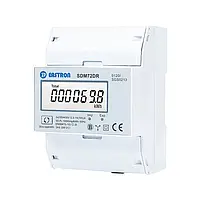 Счетчик электроэнергии трехфазний без RS485 100A, EASTRON SDM72DR модульный