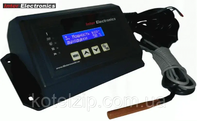 Автоматика для твердотопливного котла Inter Electronics IE-70v1 T2