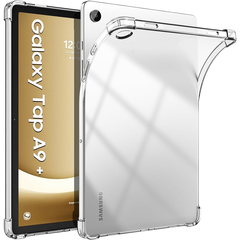 TPU чохол для Samsung Galaxy Tab A9 Plus 11" SM-X210, SM-X216 Galeo Anti-Shock Transparent, фото 1