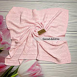 Дитячий плед для новонародженого 85*85 см Туреччина легкий літній весняний осінній пледик, фото 7