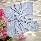 Дитячий плед для новонародженого 85*85 см Туреччина легкий літній весняний осінній пледик, фото 4