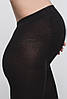 Утеплені колготки для вагітних бавовна Мамин Дім 250 den чорні розмір 5, фото 3