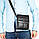Сумка Чоловіча Планшет-шкіра DR. BOND 523-1 black.Музькі сумки-планшети гуртом і в роздріб в Україні, фото 5