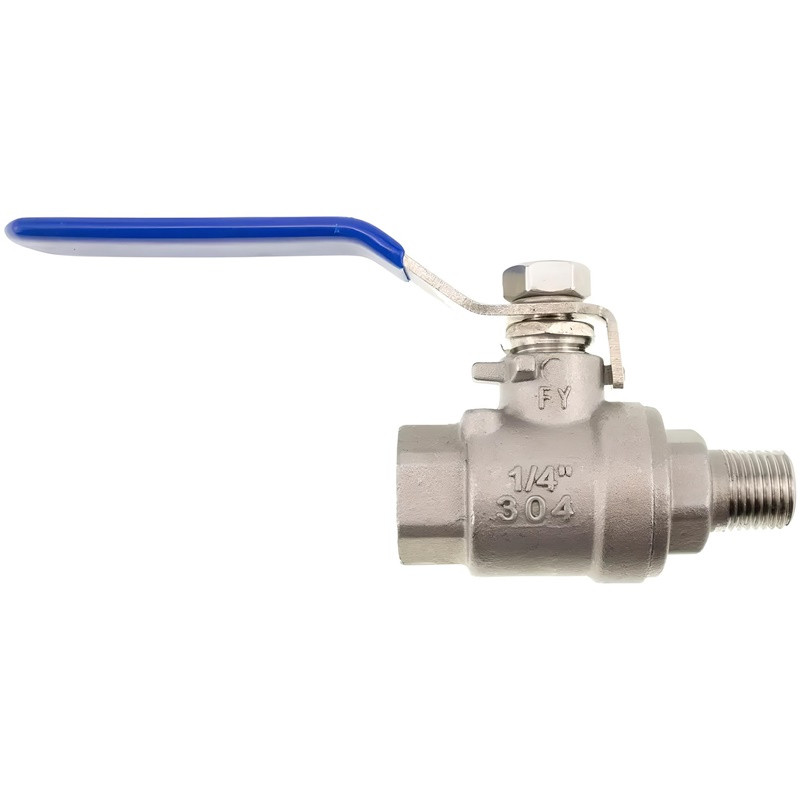 Кульовий кран Ду 8 1/4 дюйма (В-З) нержавійка, фото 1