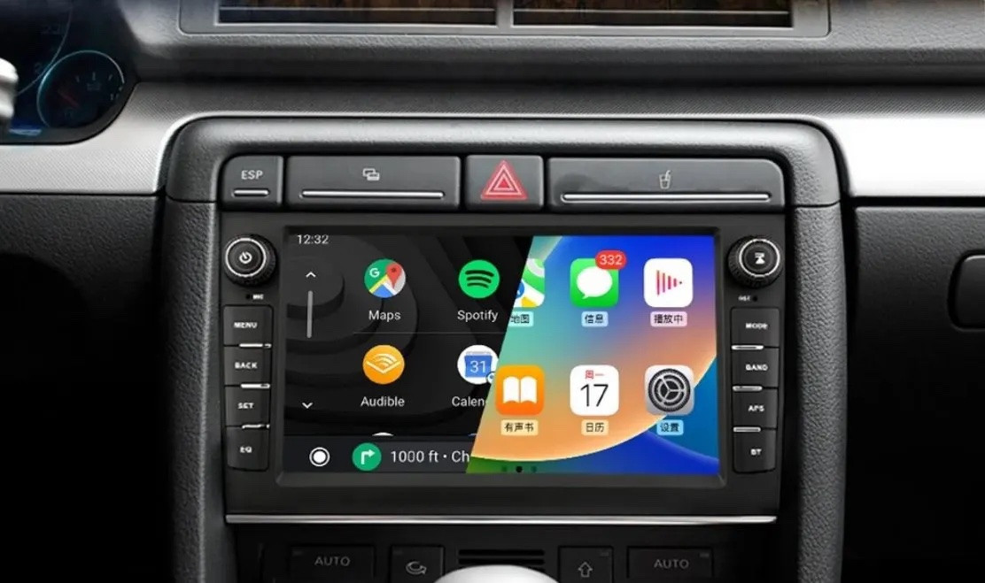 Автомагнітола андрійд для Аудіо А4/Audi A4 b6 2002-2008 ауді а4 android магнітофон камера заднього огляду