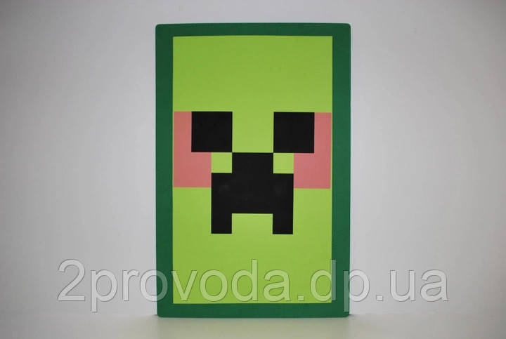 Щит Minecraft Кріпер зелений 53-35 см