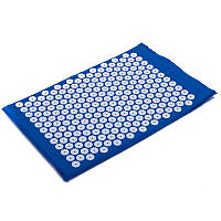 Массажный коврик аппликатор Кузнецова (Acupressure mat) для спины и ног FI-1709 65x40см